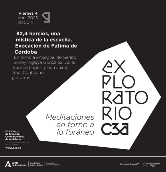 Concierto en C3A Centro de Creación Contemporánea (Córdoba)